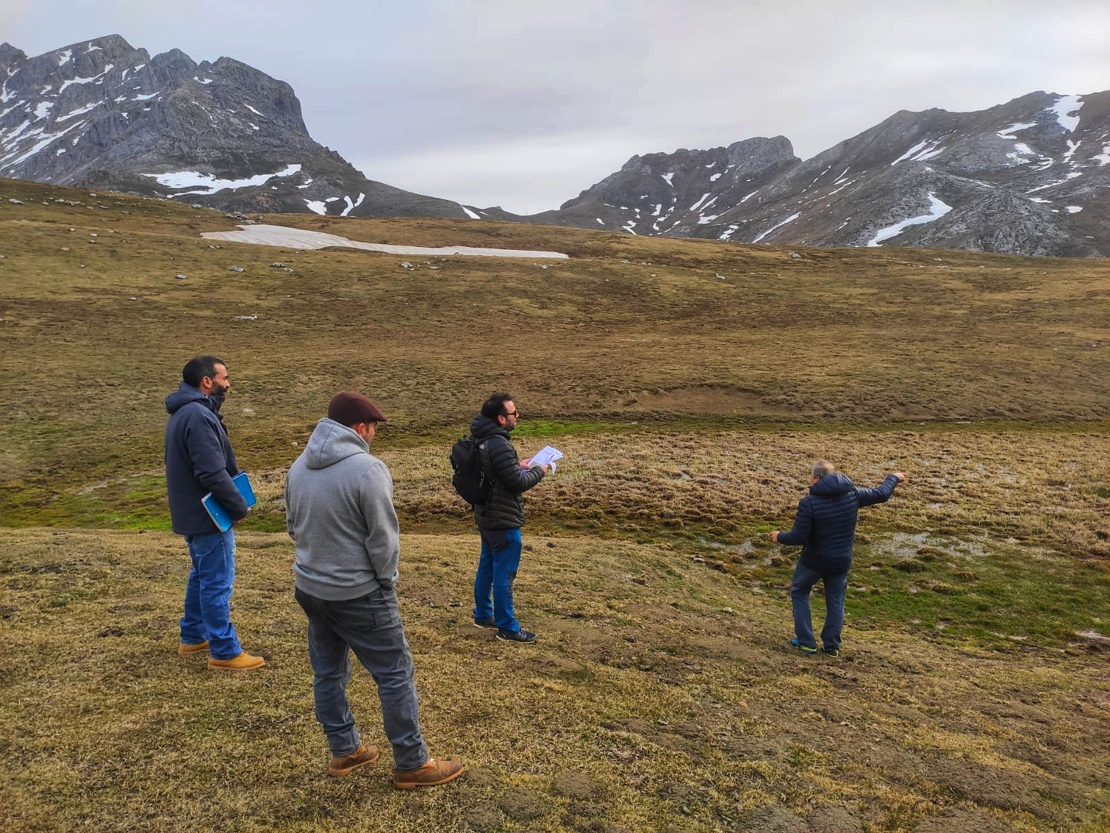 Visita de campo puertos de Áliva, marzo 2022