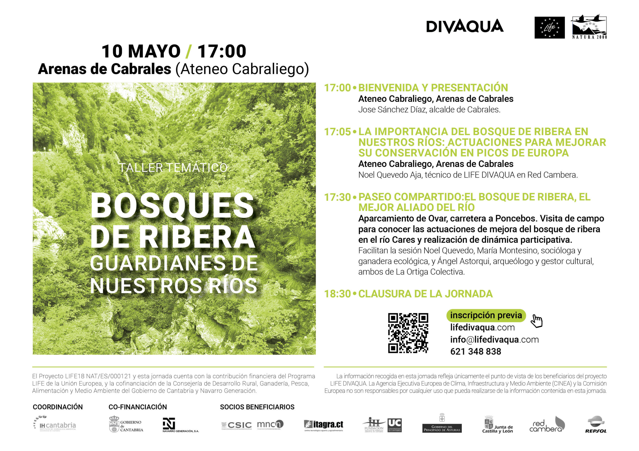 Taller "Bosques de ribera, guardianes de nuestros ríos"